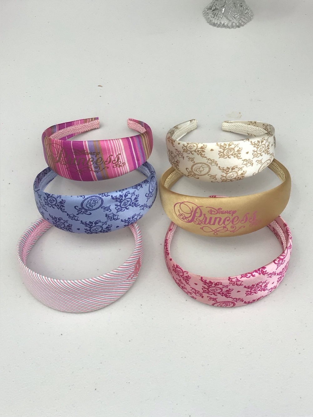 Disney Princess Padded Headbands - Gold, Pink, Purple, Blue, White